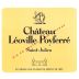 Chateau Leoville Poyferre (Futures Pre-Sale) 2025 Front Label