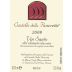 Castello della Paneretta Vin Santo (375ML half-bottle) 2009 Front Label