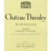 Chateau Thieuley 2019 Front Label