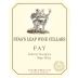 Stag's Leap Wine Cellars Fay Vineyard Cabernet Sauvignon 2017 Front Label