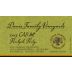 Davis Family Vineyards Cab 5 2013 Front Label