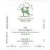 Cascina delle Rose Barbaresco Rio Sordo 2004 Front Label