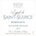 Chateau Saint Sulpice Esprit de Saint-Sulpice Blanc 2019 Front Label
