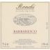 Ronchi Barbaresco 2022 Front Label