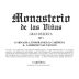 Monasterio de las Vinas Gran Reserva 2013 Front Label
