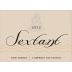 Sextant Cabernet Sauvignon 2012 Front Label