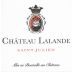 Chateau Lalande 2020 Front Label