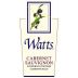 Watts Winery Los Robles Vineyard Cabernet Sauvignon 2014 Front Label