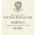 Luigi Einaudi Barolo Bussia 2016 Front Label