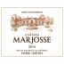 Chateau Marjosse 2016 Front Label