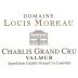Domaine Louis Moreau Chablis Valmur Grand Cru 2014 Front Label