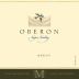 Oberon Merlot 2019 Front Label