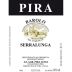 Luigi Pira Barolo Serralunga 2019 Front Label