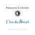 Francois Chidaine Montlouis Clos du Breuil 2023 Front Label
