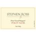 Stephen Ross Stone Corral Vineyard Pinot Noir 2010 Front Label