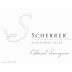 Scherrer Winery Alexander Valley Cabernet Sauvignon 2009 Front Label