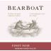 BearBoat Pinot Noir 2009 Front Label