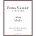 Edna Valley Vineyard San Luis Obispo County Merlot 2004 Front Label