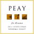 Peay Vineyards Sonoma Coast La Bruma Syrah 2011 Front Label