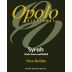 Opolo Paso Robles Syrah 2000 Front Label