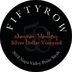 Fiftyrow Vineyards Silver Dollar Petite Sirah 2018 Front Label