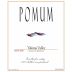 Pomum Cellars Shya 2013 Front Label