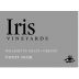 Iris Vineyards Pinot Noir 2021 Front Label