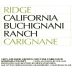 Ridge Buchignani Ranch Carignane 2007 Front Label