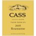 Cass Winery Roussanne 2005 Front Label