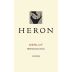 Heron Mendocino County Merlot 2009 Front Label