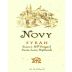 Novy Susan's Hill Vineyard Syrah 2008 Front Label