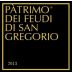 Feudi di San Gregorio Patrimo 2013 Front Label
