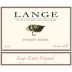 Lange Winery Dundee Hills Estate Vineyard Pinot Noir 2016 Front Label