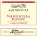Michele Castellani San Michele Valpolicella Ripasso Classico Superiore 2018 Front Label