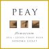 Peay Vineyards Pomarium Estate Pinot Noir 2016 Front Label