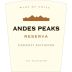 Emiliana Andes Peaks Cabernet Sauvignon 2015 Front Label