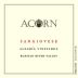 ACORN Winery Alegria Sangiovese 2011 Front Label