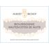 Albert Bichot Bourgogne Hautes Cotes de Nuits Rouge 2022 Front Label
