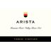 Arista Winery Toboni Vineyard Pinot Noir 2006 Front Label