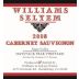 Williams Selyem Haystack Peak Vineyard Cabernet Sauvignon 2008 Front Label