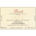 Gianfranco Alessandria Barolo 2014 Front Label