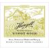 Hanzell Pinot Noir 2014 Front Label