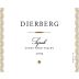 Dierberg Estate Grown Syrah 2005 Front Label