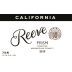 Reeve Prism Riesling 2019 Front Label