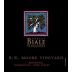 Robert Biale Vineyards R.W. Moore Vineyard Zinfandel 2013 Front Label