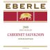 Eberle Estate Cabernet Sauvignon 2009 Front Label