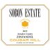 Sobon Estate Cougar Hill Zinfandel 2019 Front Label