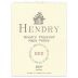 Hendry Red Wine 2021 Front Label
