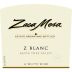 Zaca Mesa Z Blanc White 2013 Front Label