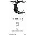 Tensley BMT Syrah 2006 Front Label